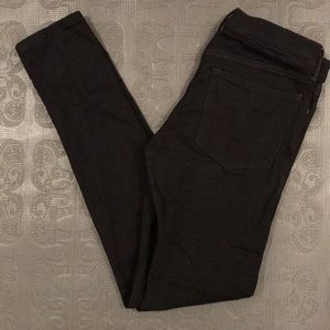 Banana Republic Black Denim Skinny Jean